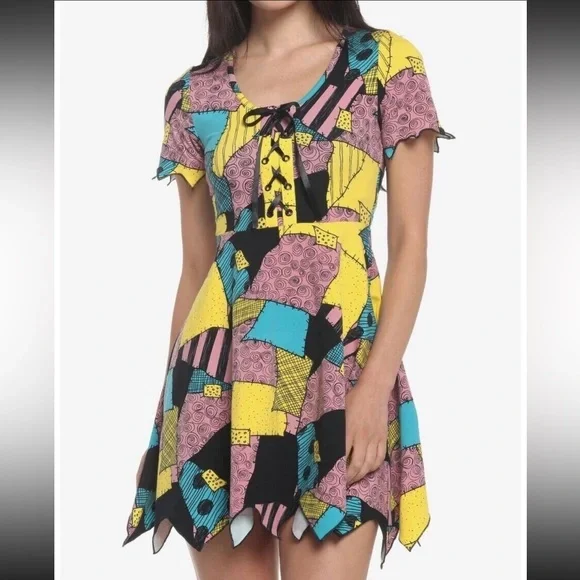 Nightmare Before Christmas Disney Sally Dress Sz.S - Picture 3 of 15